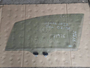  Стекло дверное FL переднее левое HONDA JAZZ 07-13